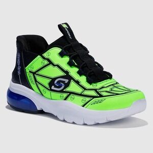 S Sport by Skechers Kids' Noah Step-Ins Sneakers - Lime Green 2